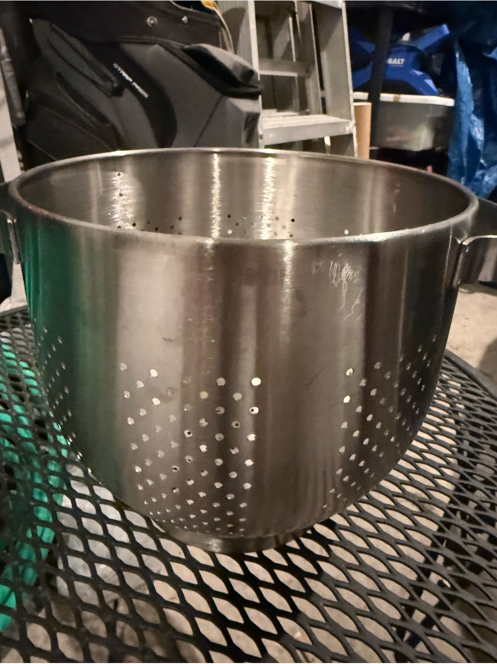 Stainless Steel Colander Strainer Bowl - Silver